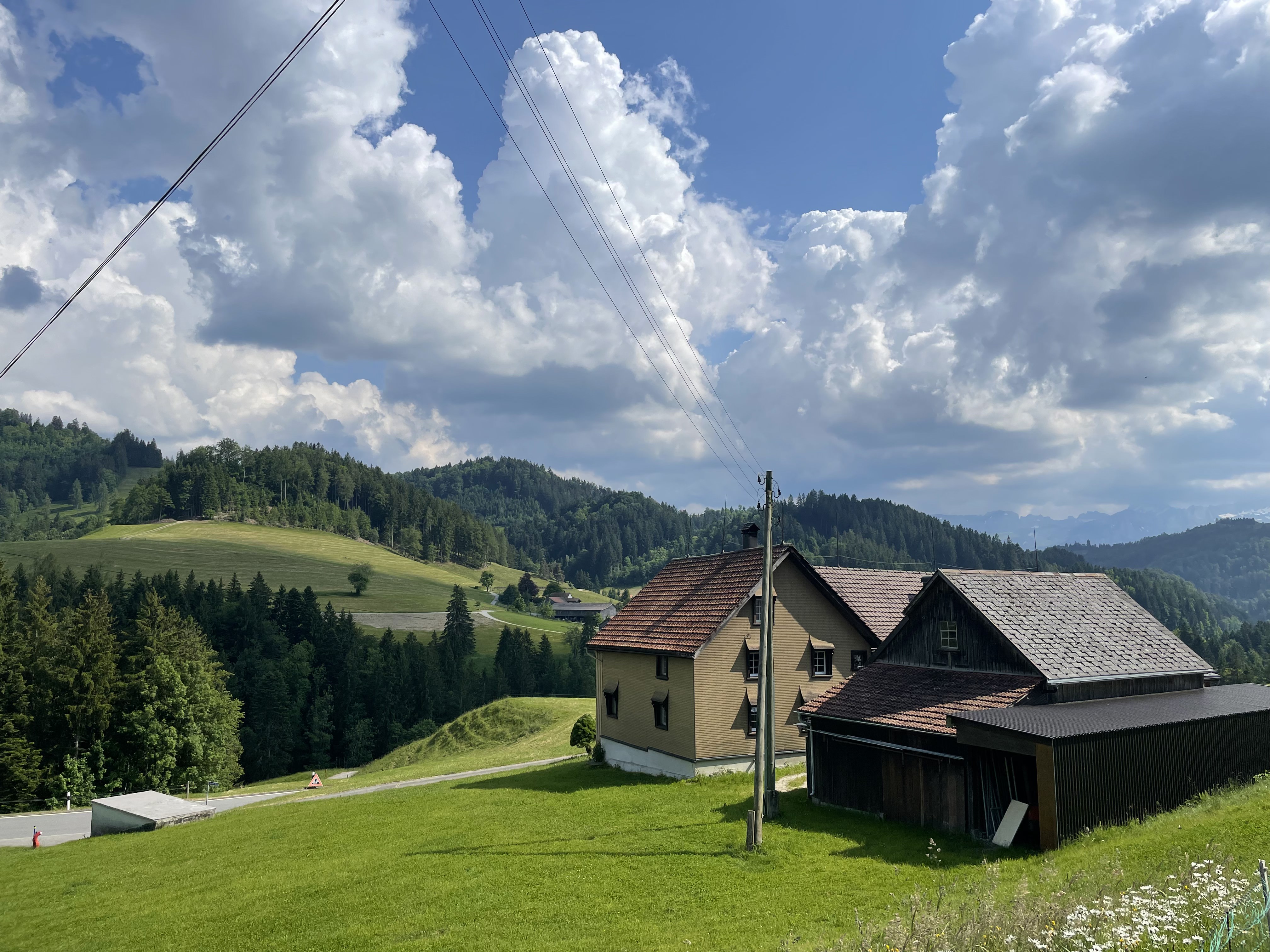 House on mountains